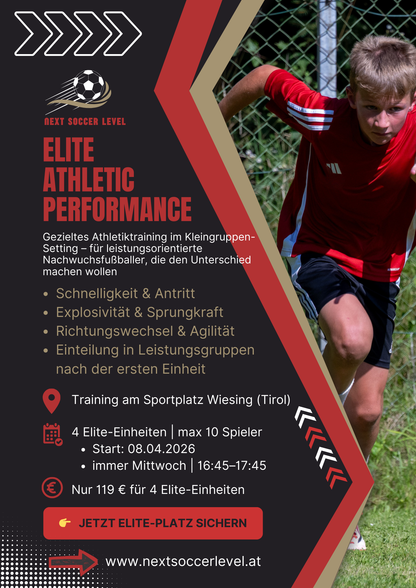Elite Athletic Performance – Athletiktraining für Nachwuchsfußballer