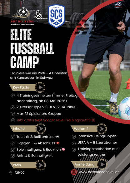 Elite Fussball Camp - Outdoor Academy in Schwaz/Tirol