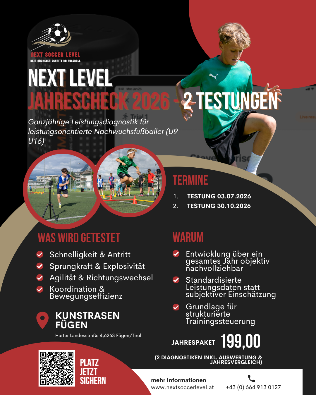 NEXT LEVEL Jahrescheck 2026 – 2 Testungen