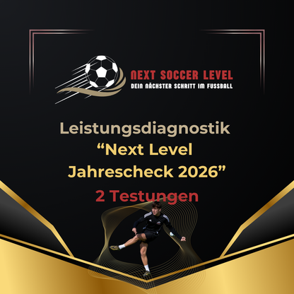 NEXT LEVEL Jahrescheck 2026 – 2 Testungen