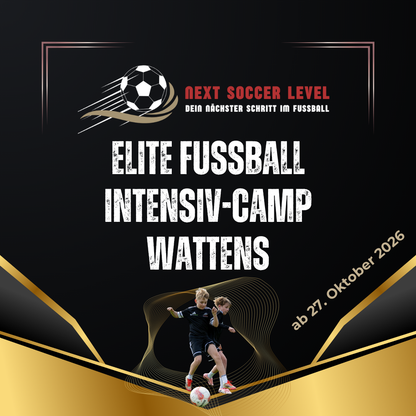 Elite Fußball Intensiv Camp – Herbstferien 2026 | Wattens Indoor