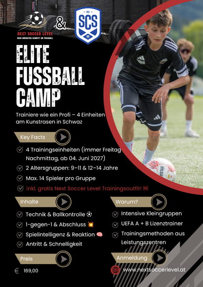 Elite Fussball Camp - Outdoor Academy in Schwaz/Tirol